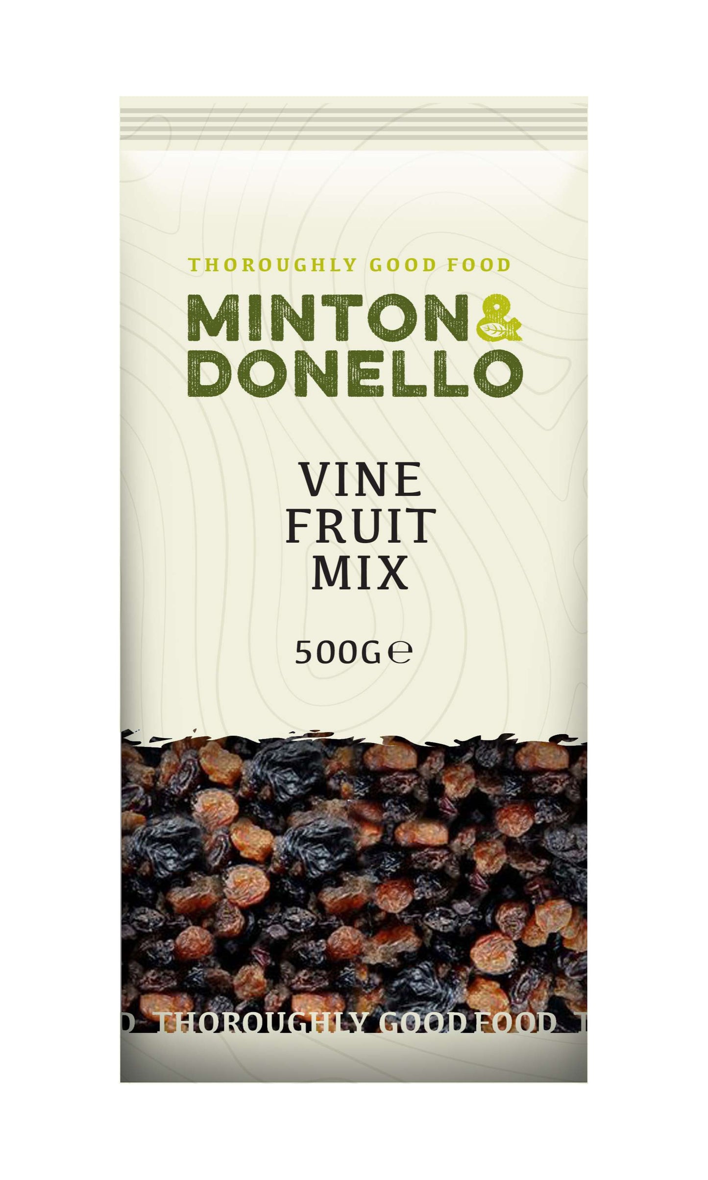 6 x Minton & Donello Vine Fruit Mix - 500g