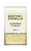 6 x Minton & Donello Almonds Flaked - 100g