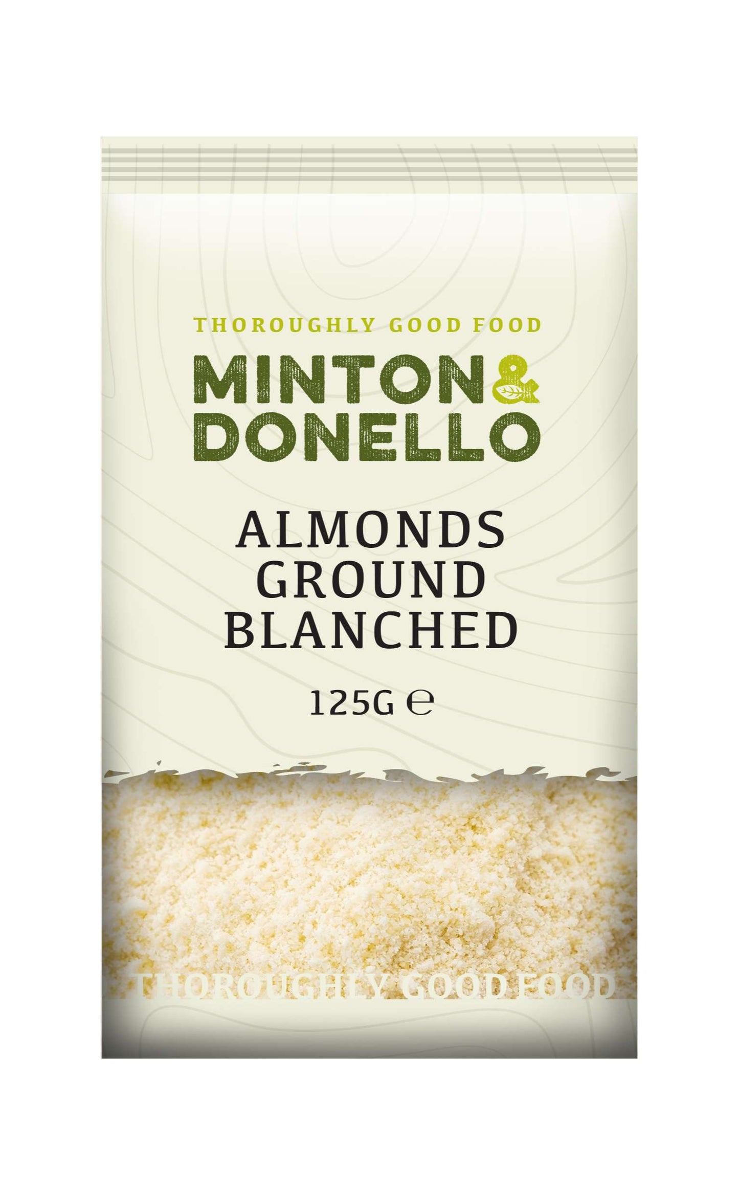 6 x Minton & Donello Almonds Ground Blanched - 125g