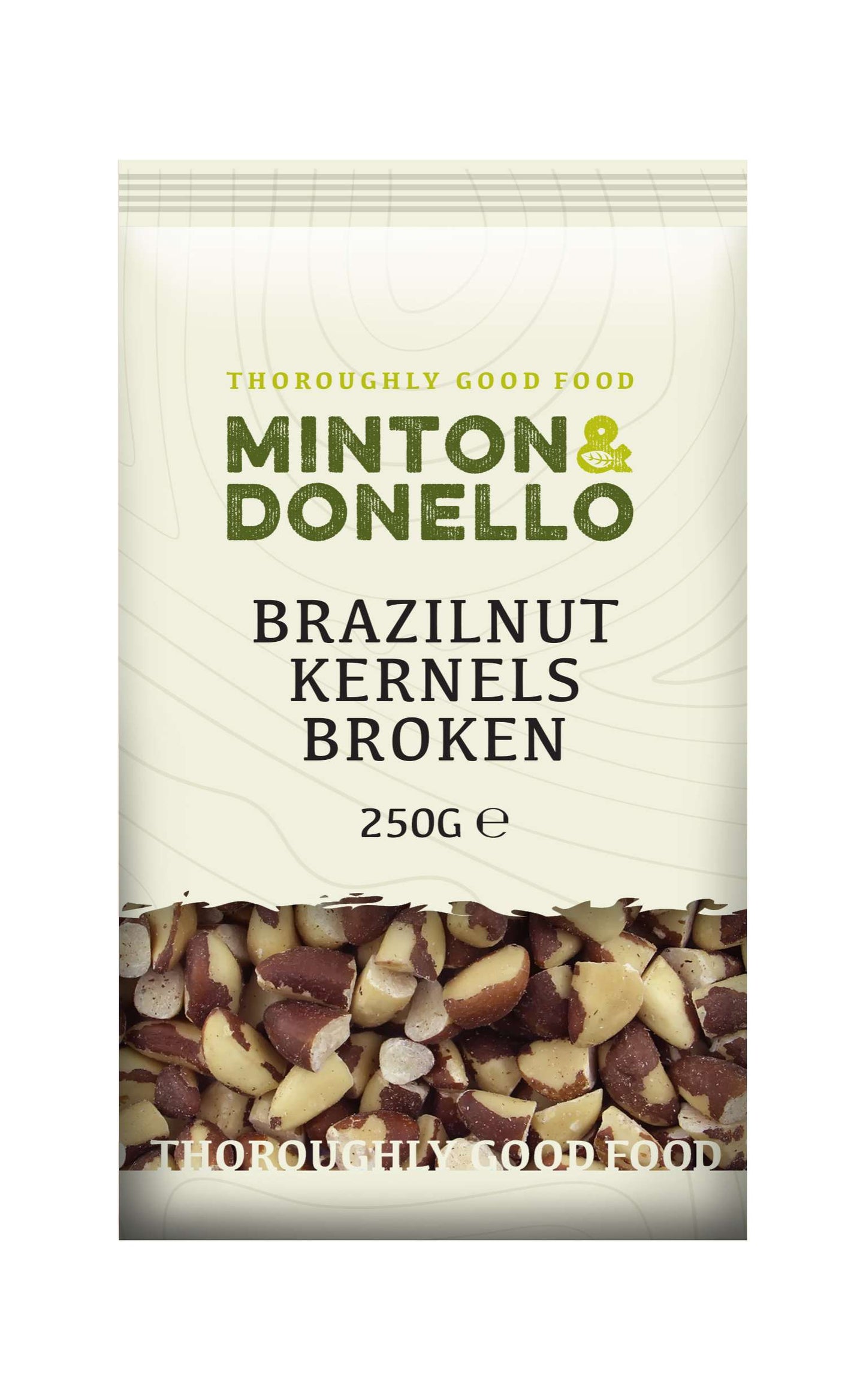 6 x Minton & Donello Brazilnut Kernels Broken - 250g