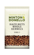6 x Minton & Donello Hazelnuts Whole Kernels - 250g