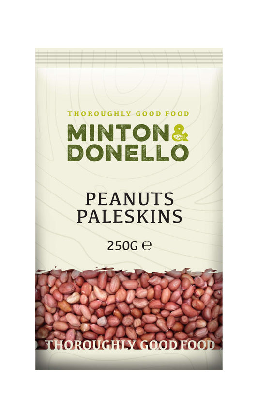 6 x Minton & Donello Peanuts Paleskins - 250g