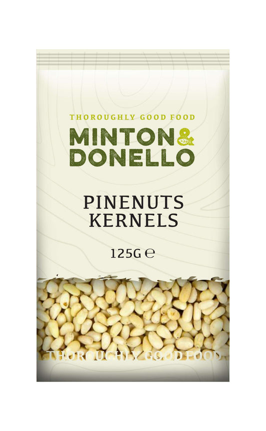 6 x Minton & Donello Pinenuts Kernels - 125g