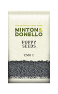 6 x Minton & Donello Poppy Seed - 250g