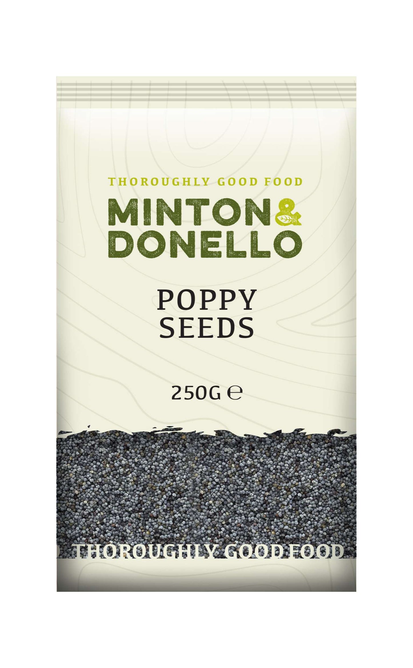 6 x Minton & Donello Poppy Seed - 250g