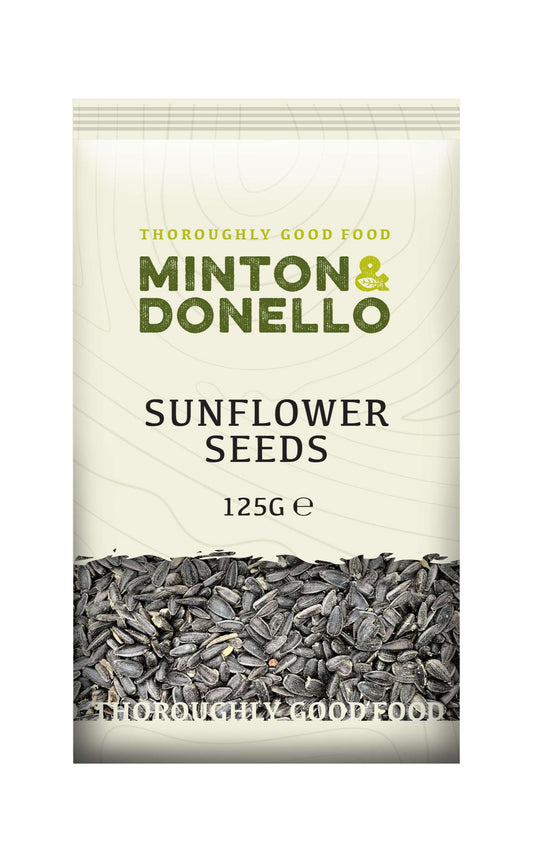 6 x Minton & Donello Sunflower Seed - 125g