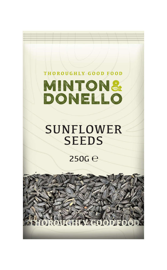 6 x Minton & Donello Sunflower Seed - 250g