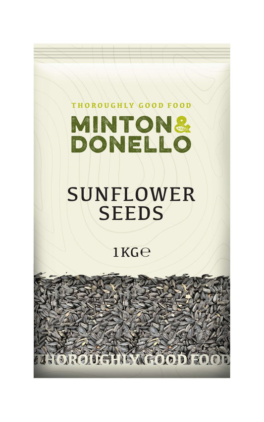 6 x Minton & Donello Sunflower Seed - 1000g