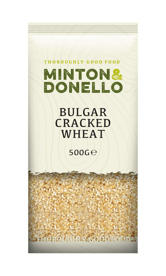 6 x Minton & Donello Bulgar Cracked Wheat - 500g