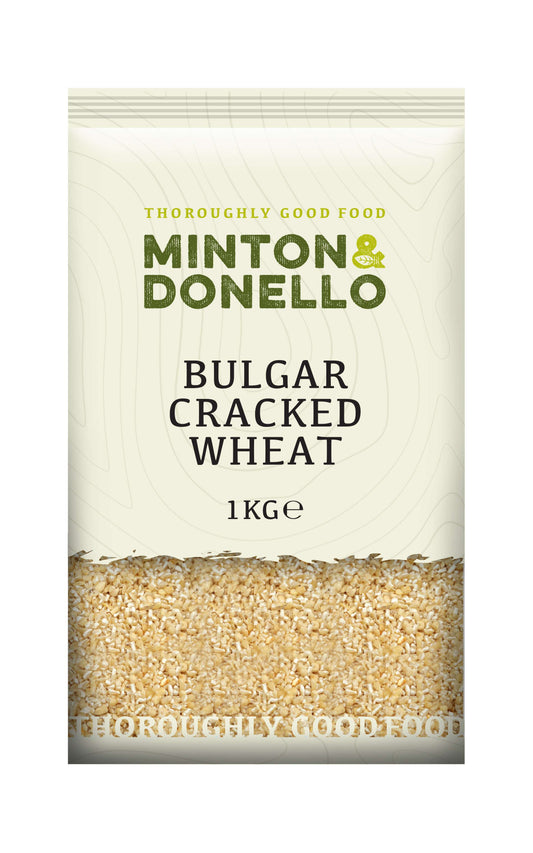 6 x Minton & Donello Bulgar Cracked Wheat - 1000g