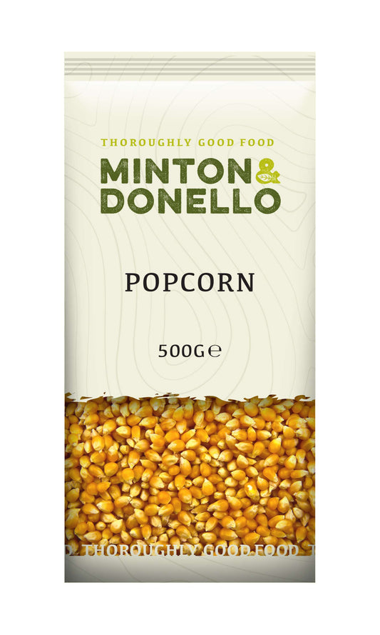 6 x Minton & Donello Popcorn - 500g