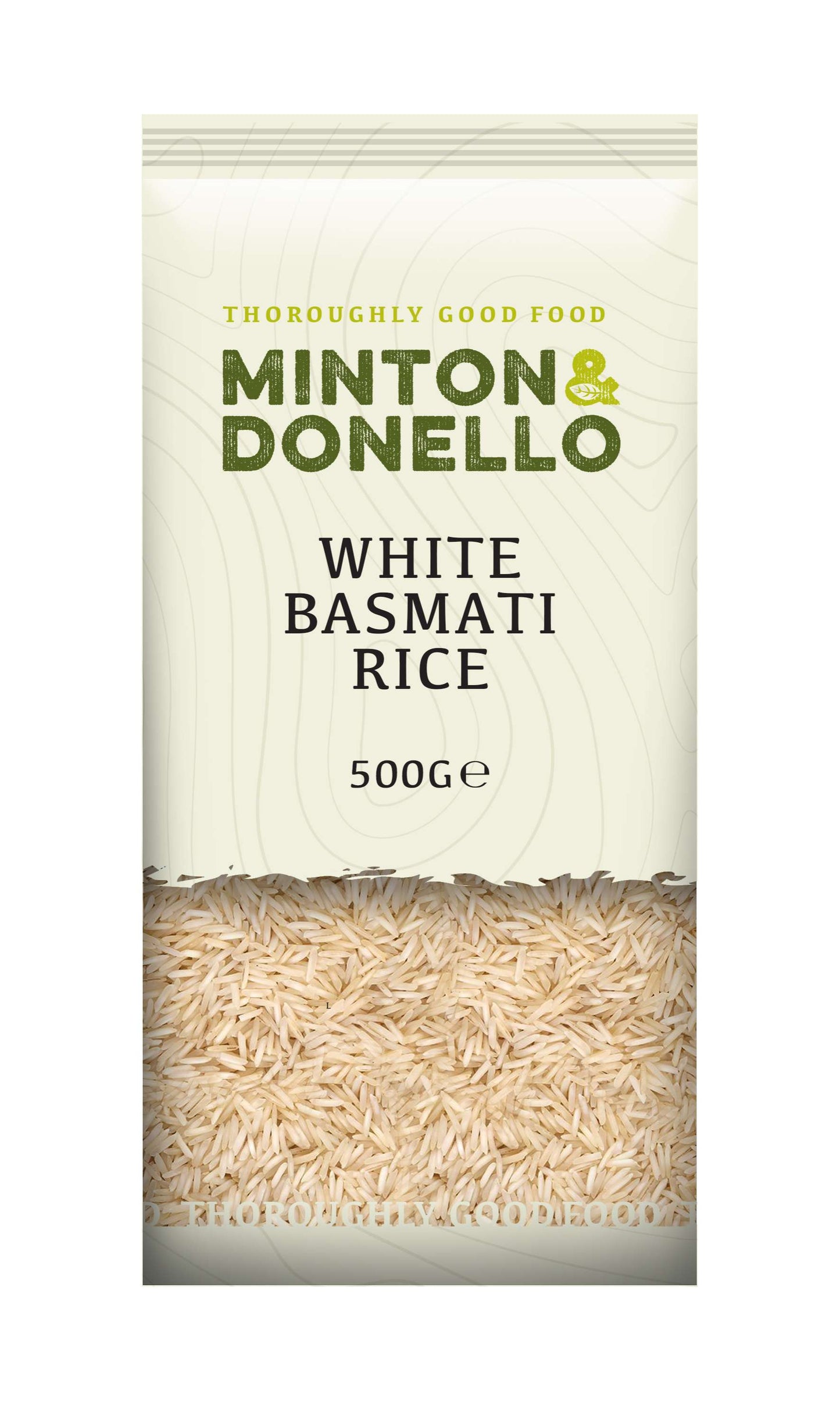 6 x Minton & Donello White Basmati Rice - 500g