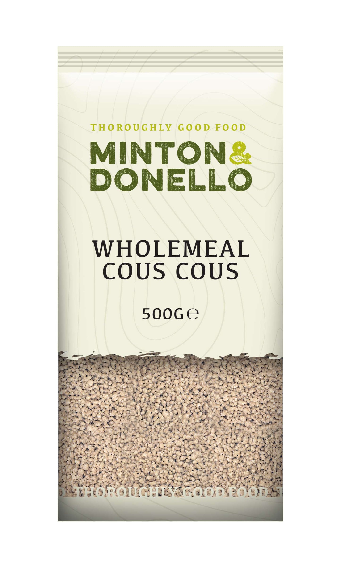 6 x Minton & Donello Wholemeal Cous Cous - 500g