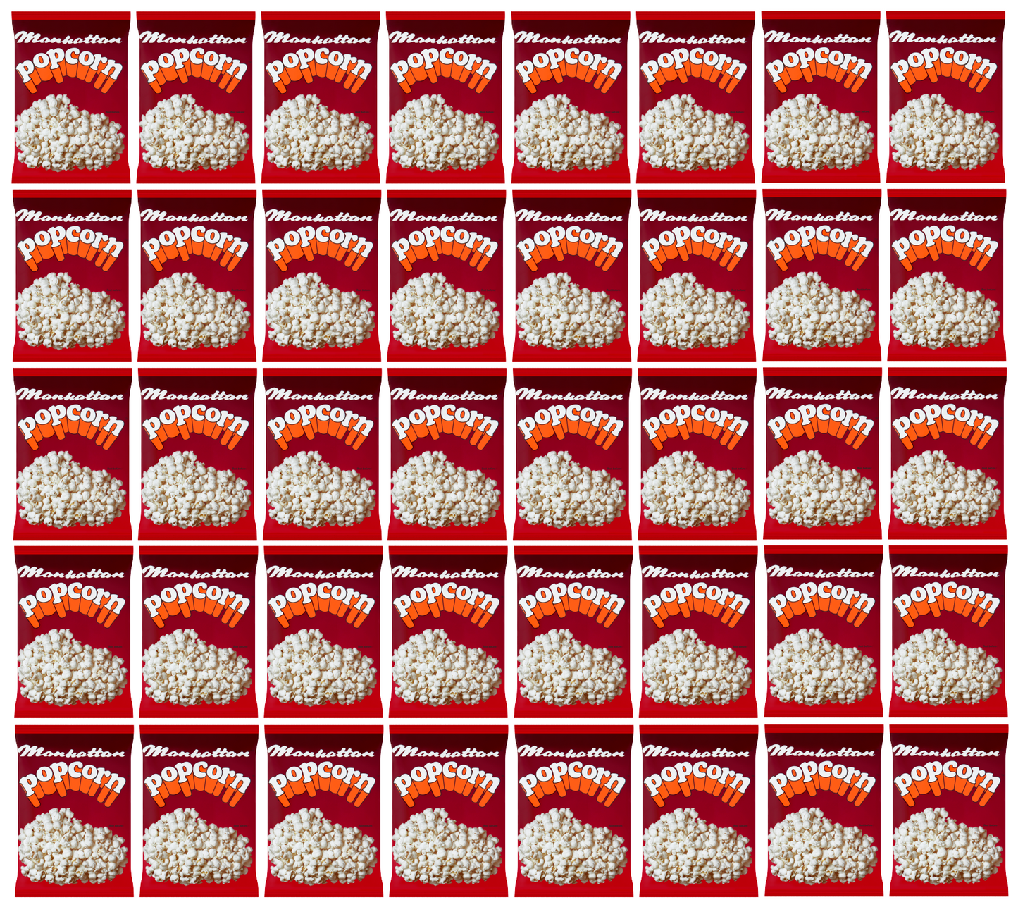 40 x Manhattan Popcorn Salted 30Gm