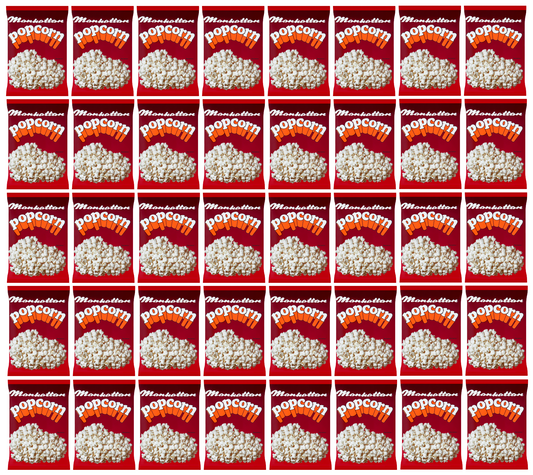 40 x Manhattan Popcorn Salted 30Gm