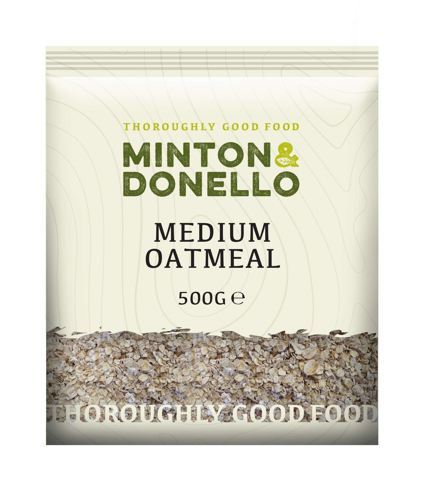 6 x Minton & Donello Medium Oatmeal - 500g