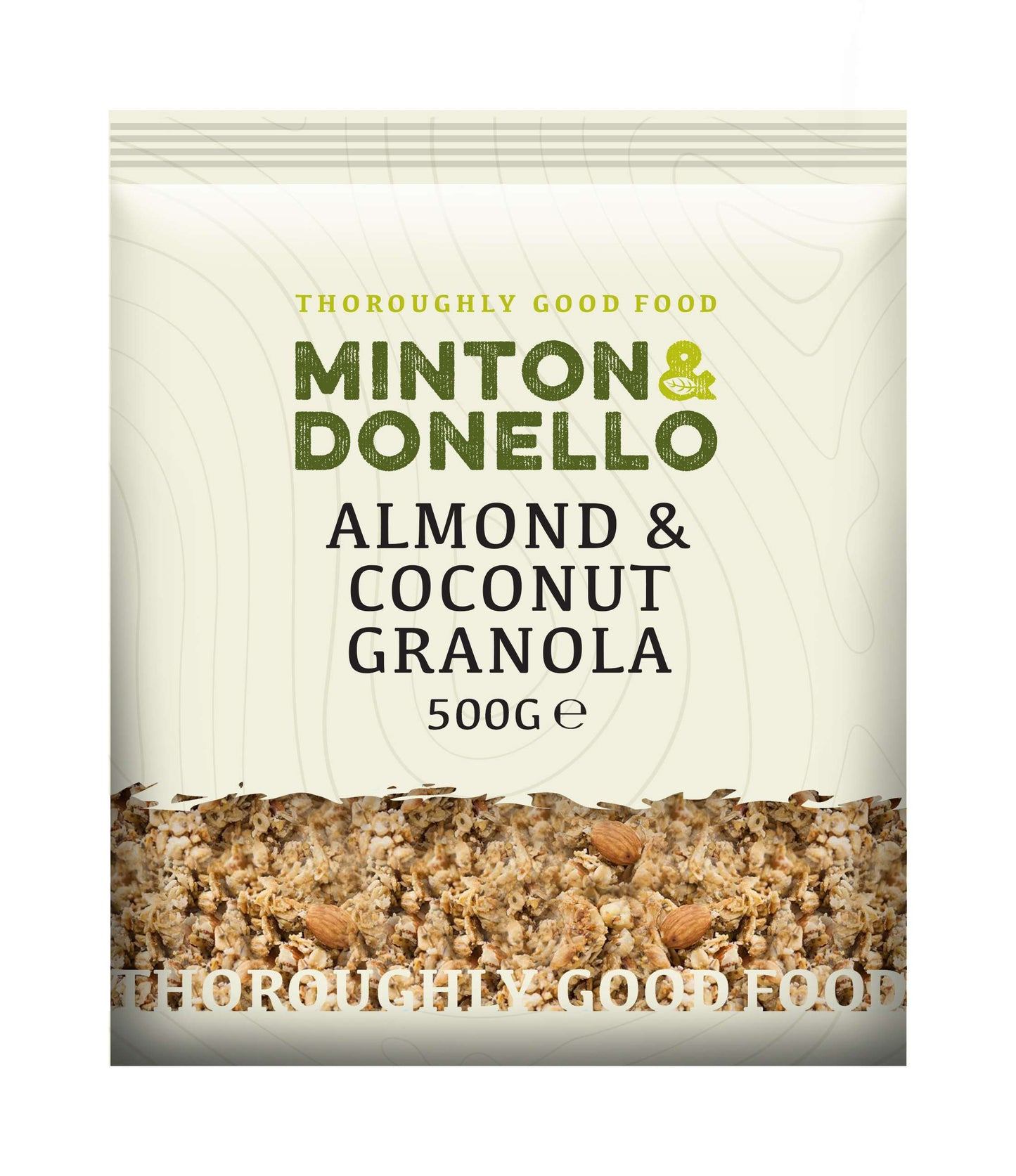6 x Minton & Donello Almond & Coconut Granola - 500g