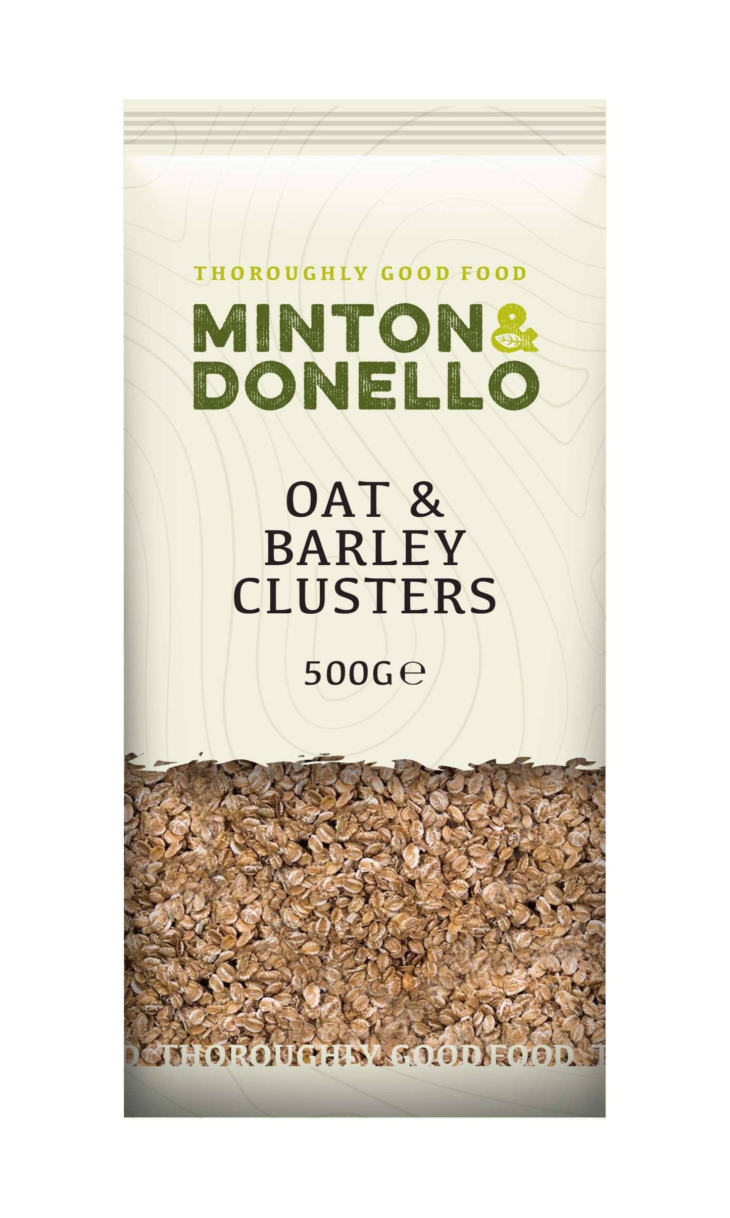 6 x Minton & Donello Oat & Barley Clusters - 500g