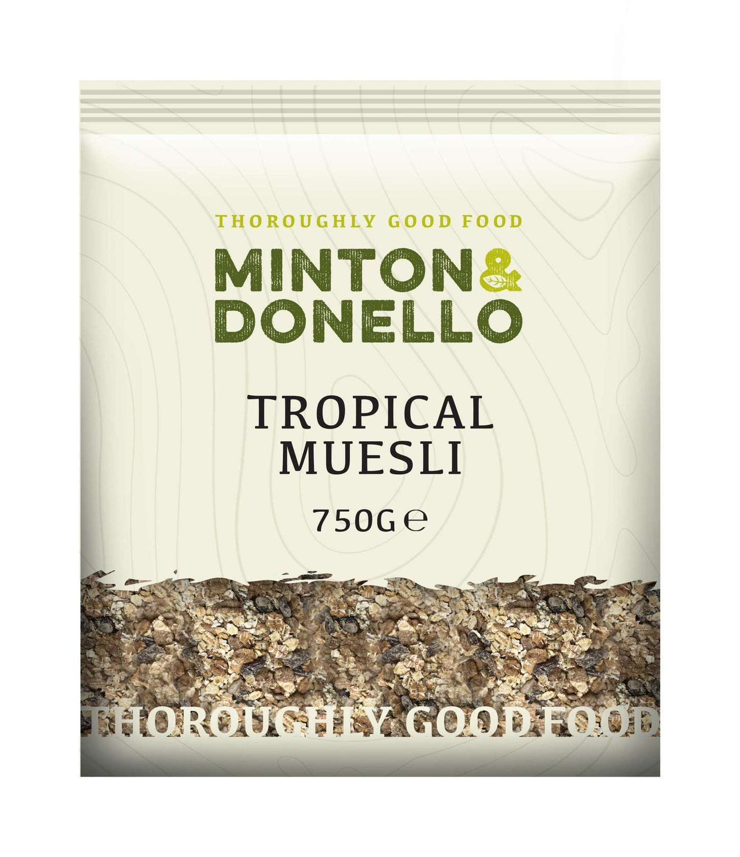 6 x Minton & Donello Tropical Muesli - 750g