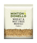 6 x Minton & Donello Wheat & Nut Free Muesli - 750g