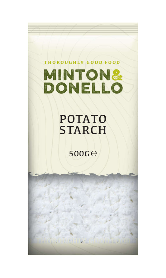 6 x Minton & Donello Potato Starch - 500g