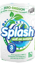 12 x Splash Soft On Nature Kitchen Roll 1 Roll