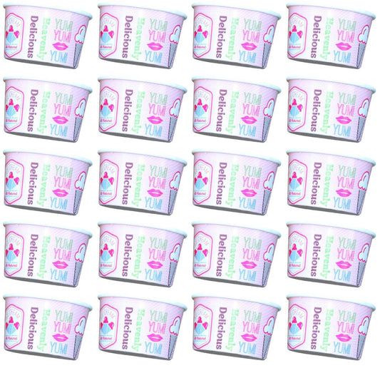 20 x Cup Ice Cream Chill 4Oz