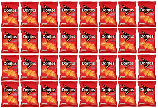 32 x Doritos Chilli Heatwave 40Gm