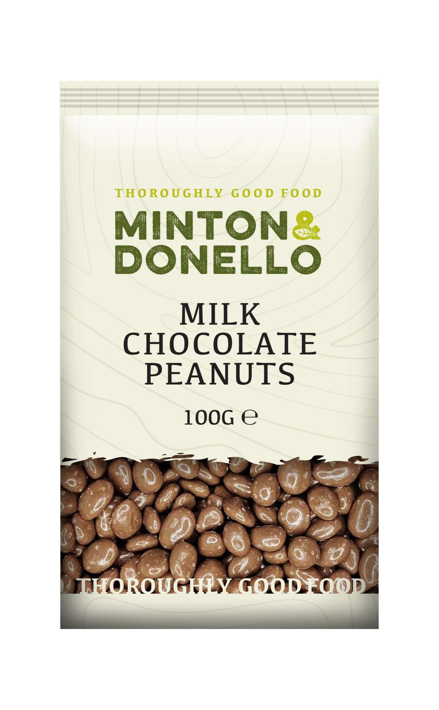 6 x Minton & Donello Milk Chocolate Peanuts - 100g