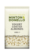 6 x Minton & Donello Yogurt Coated Almonds - 100g