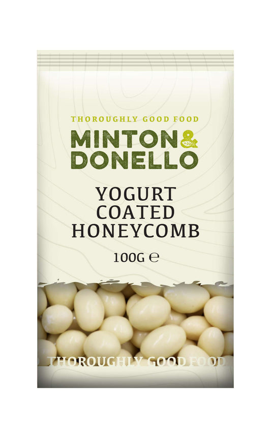 6 x Minton & Donello Yogurt Coated Honeycomb - 100g