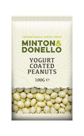 6 x Minton & Donello Yogurt Coated Peanuts - 100g