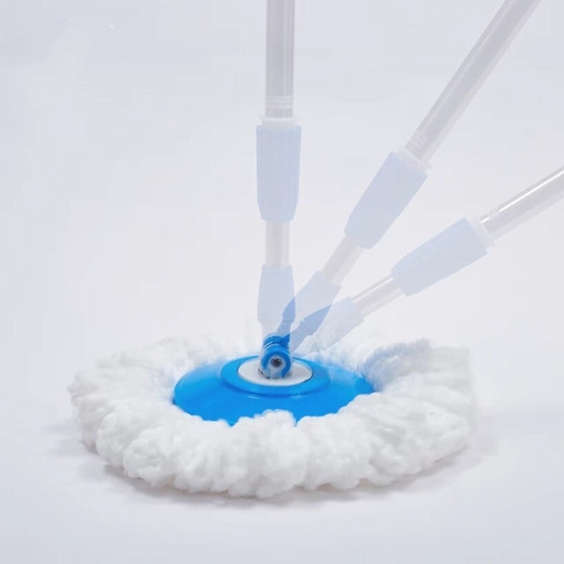Mop PRO 360° Spin Mop and Bucket Set - Includes 2 Cloths