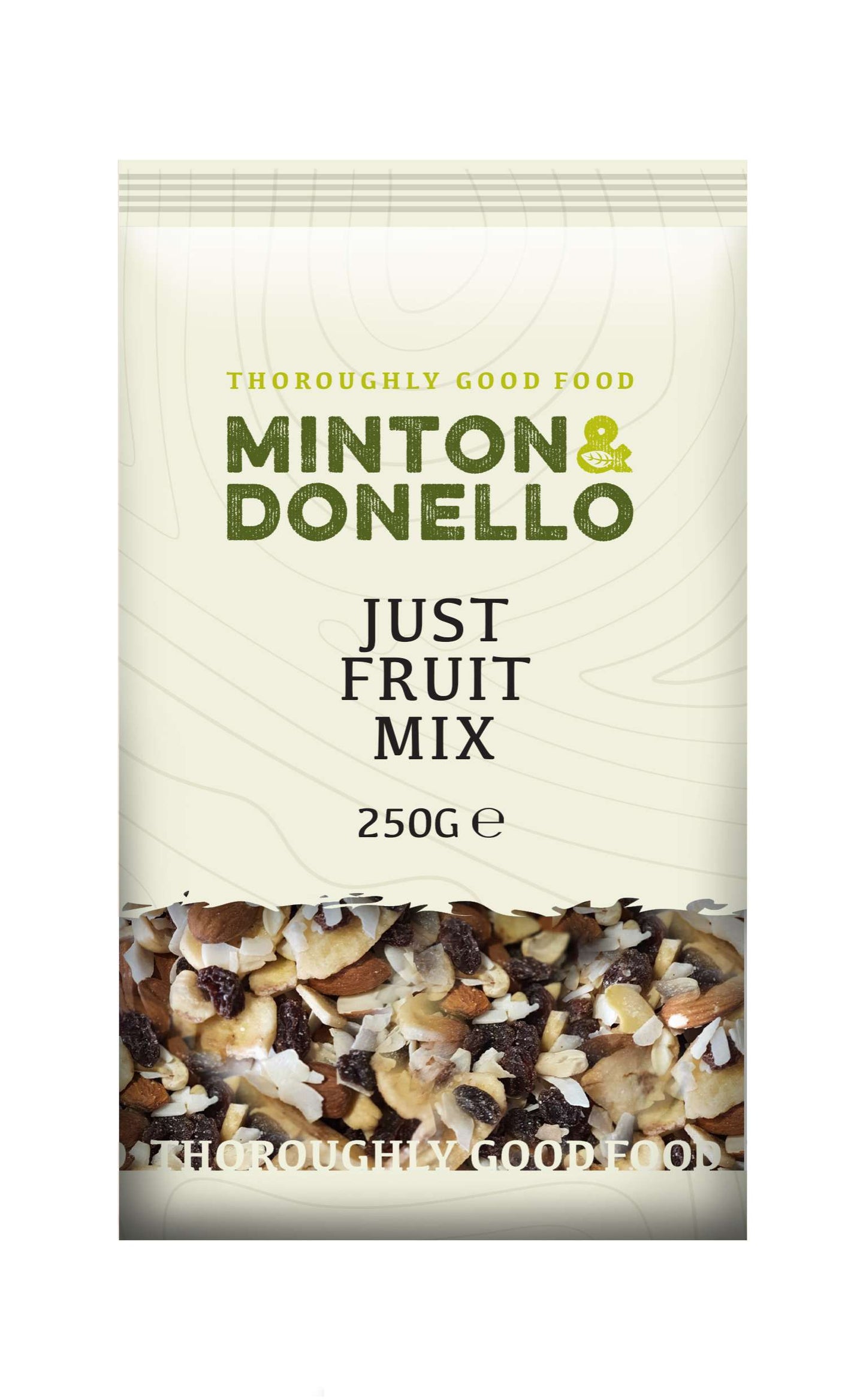 6 x Minton & Donello Just Fruit Mix - 250g