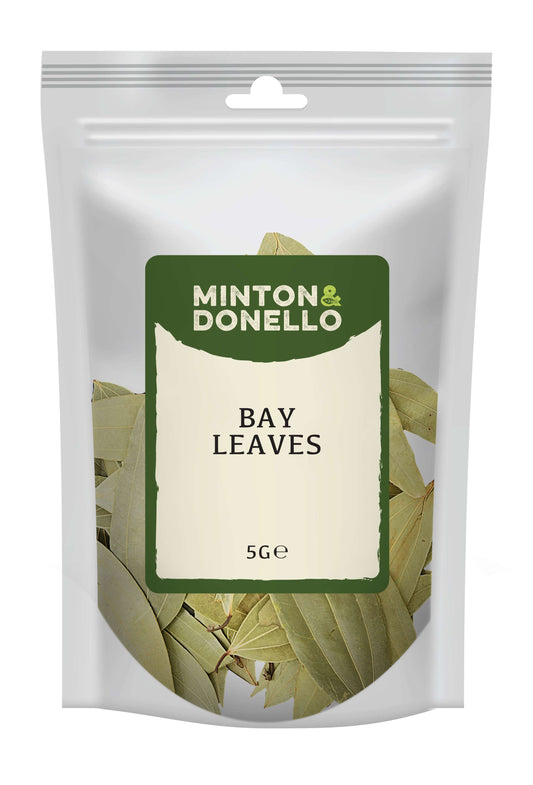 10 x Minton & Donello Bay Leaves - 5g