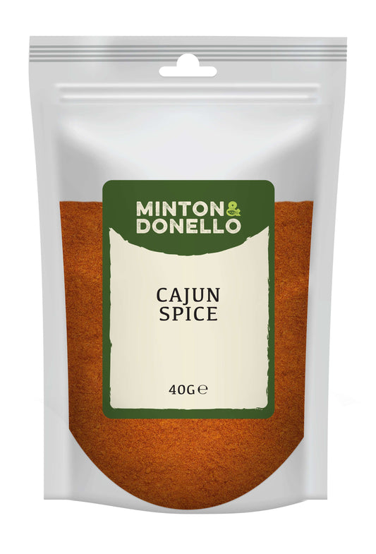10 x Minton & Donello Cajun Spice - 40g