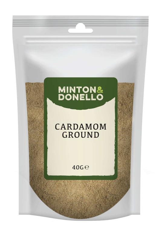 10 x Minton & Donello Cardamom Ground - 40g