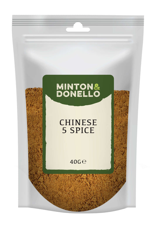 10 x Minton & Donello Chinese 5 Spice - 40g