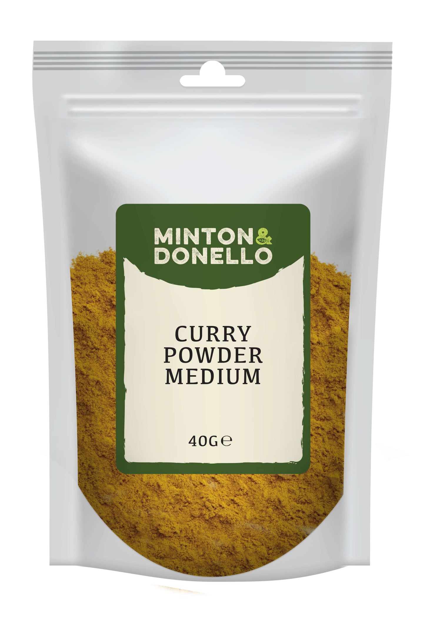 10 x Minton & Donello Curry Powder Medium - 40g