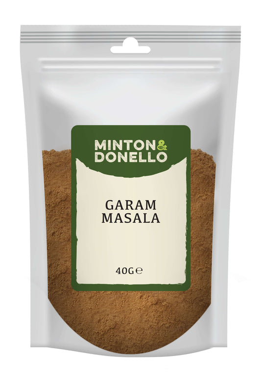 10 x Minton & Donello Garam Masala - 40g
