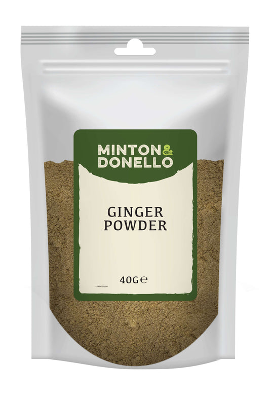 10 x Minton & Donello Ginger Powder - 40g