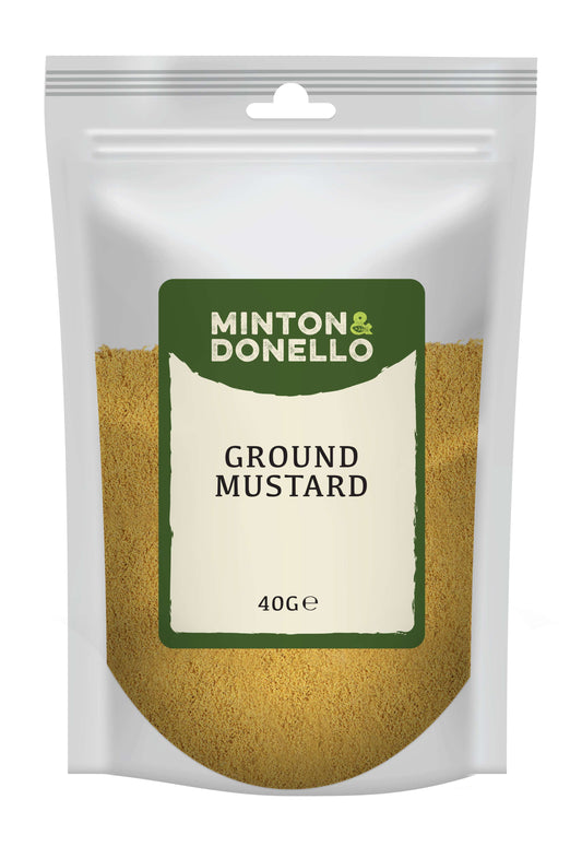 10 x Minton & Donello Ground Mustard - 40g