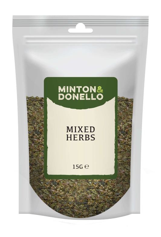10 x Minton & Donello Mixed Herbs - 15g
