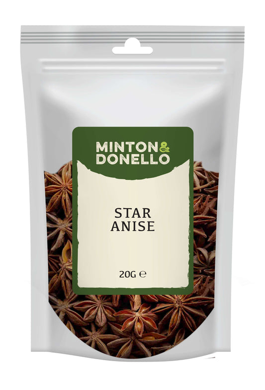 10 x Minton & Donello Star Anise - 20g
