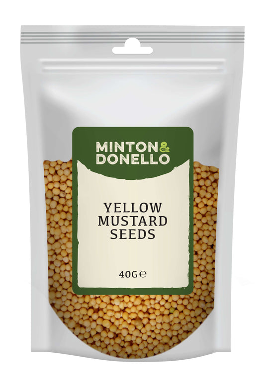 10 x Minton & Donello Yellow Mustard Seed - 40g