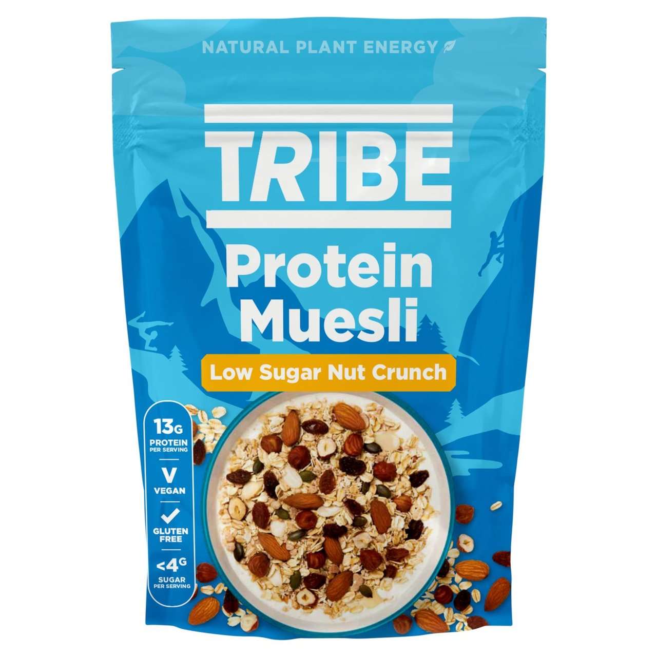 Tribe Protein Muesli - Low Sugar Nut Crunch - 400g