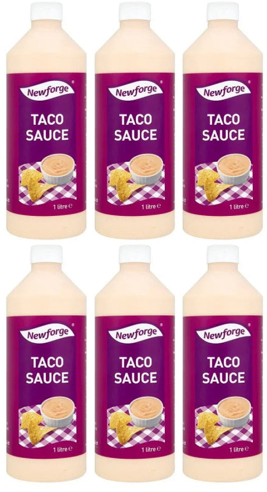 6 x Newforge Taco Sauce 1 Litre