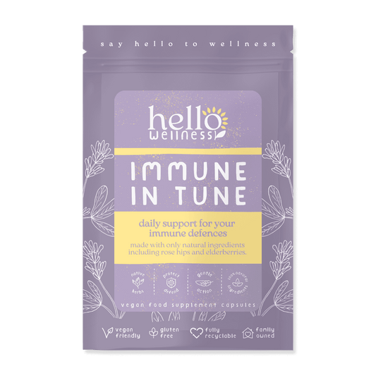 Hello Wellness Immune In Tune Nat Daily Support - 60caps