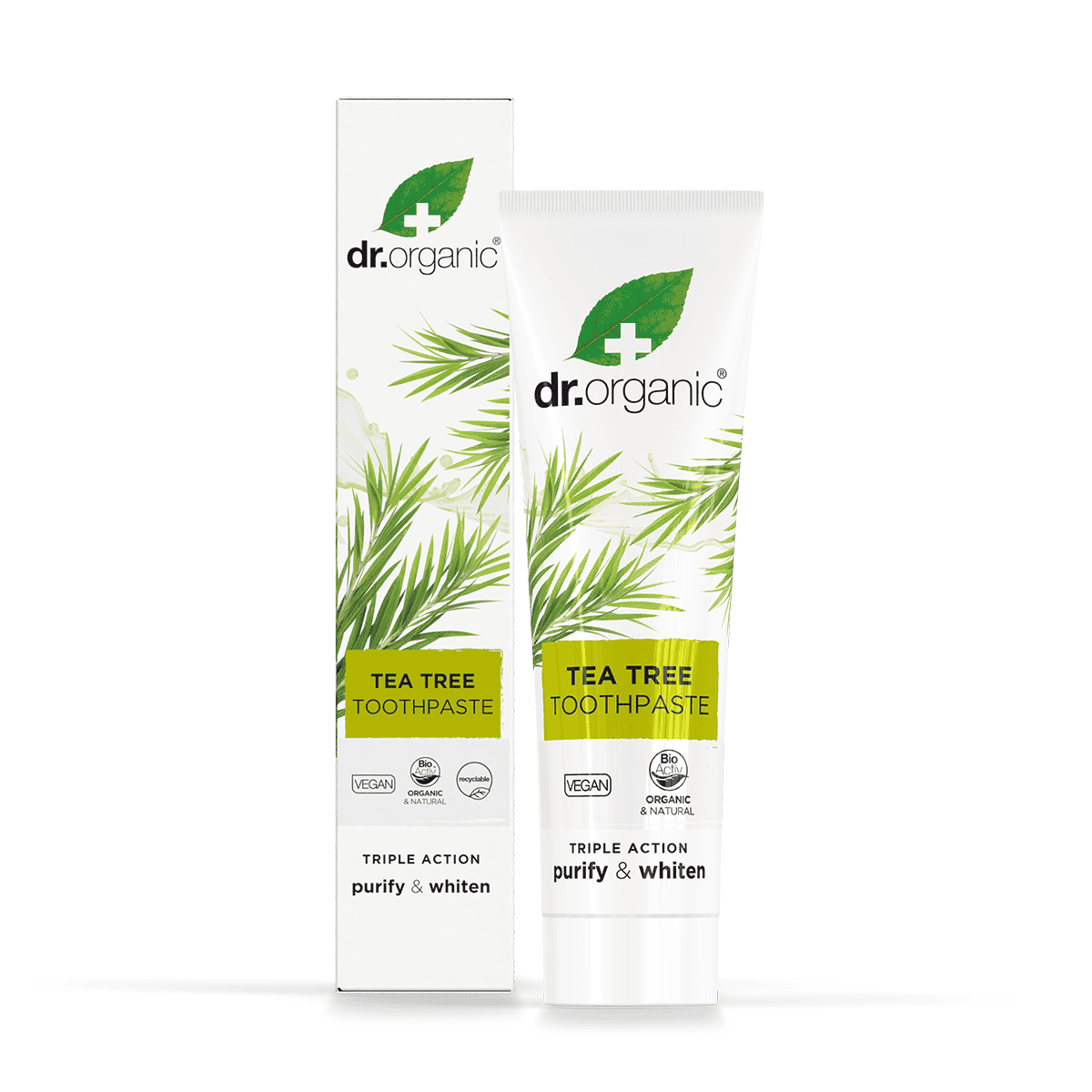 Dr Organic Tea Tree Toothpaste - 100ml