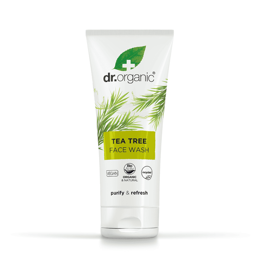 Dr Organic Tea Tree Face Wash - 200ml